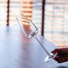 CRISON PNT03 Ultra-Thin Handmade Crystal Glass Flute Shaped Champagne Cocktails Glasses for Wedding Party