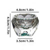 Diamond Faceted Shot Glass – 50ml Crystal Glass Cup