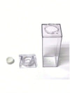 Milk Carton Water Bottle – 500ml / 1000ml Reusable Clear Bottle