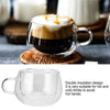 Double Wall Glass Coffee Mug – Heat-Resistant 150-350ml Cup