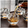 Diamond Faceted Shot Glass – 50ml Crystal Glass Cup