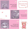 Cute Bear Double-Layer Glass Coffee Mug – Animal Design Cup