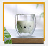 Cute Bear Double-Layer Glass Coffee Mug – Animal Design Cup