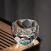 Diamond Faceted Shot Glass – 50ml Crystal Glass Cup