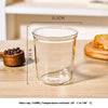 Gianxi High Beauty Coffee Cup Home Wine Cup Latte Cup High Temperature Water Resistant Glass High Borosilicate Glass Cup