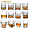 Whiskey Glasses,Engraved Whiskey Glass,Old Fashioned Whiskey Glasses,Classical Scotch Glasses,Perfect Gift for Scotch Lovers