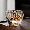 Diamond Faceted Shot Glass – 50ml Crystal Glass Cup