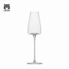 CRISON PNT03 Ultra-Thin Handmade Crystal Glass Flute Shaped Champagne Cocktails Glasses for Wedding Party