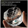 Diamond Faceted Shot Glass – 50ml Crystal Glass Cup