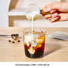 Gianxi High Beauty Coffee Cup Home Wine Cup Latte Cup High Temperature Water Resistant Glass High Borosilicate Glass Cup