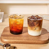 Gianxi High Beauty Coffee Cup Home Wine Cup Latte Cup High Temperature Water Resistant Glass High Borosilicate Glass Cup