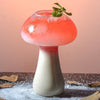 Mushroom Cocktail Glass with Straw – Creative Drinkware Cup