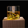 Mt. Fuji Glacier Glass Teacup – Stylish & Heat-Resistant