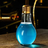 1pc Creative Bulb Fashion Cute Milk Juice Light Bulb Shape Cup 300/400/500ml Party Plastic Bottle Bar Tool