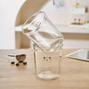 Gianxi High Beauty Coffee Cup Home Wine Cup Latte Cup High Temperature Water Resistant Glass High Borosilicate Glass Cup