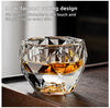 Diamond Faceted Shot Glass – 50ml Crystal Glass Cup